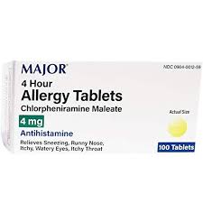 A list of us medications equivalent to omvil 2mg/5ml is available on the drugs.com website. Chlorpheniramine Maleate Extended Release 12 Mg 60 Tablets Buy Online In United Arab Emirates At Desertcart Ae Productid 2836270