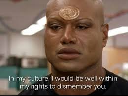 This has to be my favorite quote for any TV show or movie. Although the  Stargate franchise has quite a few of my favorites : r/Stargate