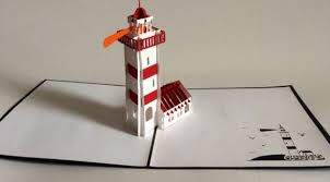 Leuchtturm Klappkarte 3d Karte Pop Up Etsy Congratulations Card Cards Etsy