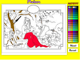 Los mejores juegos gratis de pintar como pinturillo, te esperan en minijuegos, así que. Dibujos Para Pintar Online De Disney Mulan Ii Dibujos Para Cortar Y Colorear