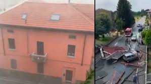 Maltempo, tromba d'aria nella bergamasca: He6prrtwceyydm