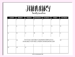 The editable printable calendar templates listed on this page can be opened with microsoft word®, wps, openoffice,… and customized to your heart's content, provided the copyright and hyperlinks. Free Printable Fully Editable 2017 Calendar Templates In Word Format Editable Calendar Free Calendar Template Calendar Template