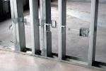 Metal stud wall