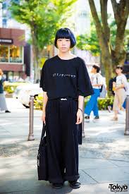 Ikumi Japan All Black Minimalist Fashion Tokyo Fashion