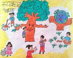 The first survey was undertaken in 2016 and covered 73 cities; Swachh Bharat Painting By Sahilpreet Ladher