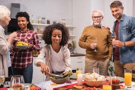 Feb 10, 2019 · the 30 best ideas for african american thanksgiving recipes. Selective Focus Of African American Girl Holding Bowl Of Asparagus Near Parents And Thanksgiving Dinner Free Stock Photo And Image