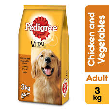 Buy Pedigree Chicken Vegetables Dry Dog Food Adult 3kg