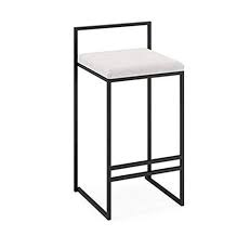 Bar Stool Home Dining Chair Nordic Bar Stool High Chair Office Cafe Balcony Bedroom Height 65 Dining Chair Pads Upholstered Bar Stools Bar Table And Stools