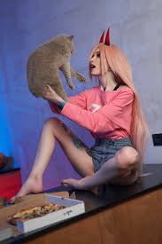 KAWABARKER on X: My Meowy🫶💓 powercosplay chainsawman  t.co5NIL6fxtHd  X
