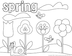 Here's a collection of my free printable coloring pages for kids. Printable Coloring Pages Of Spring Free Spring Coloring Sheets For Coloring Library