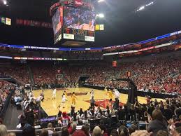 kfc yum center section 112 row m seat 5 louisville