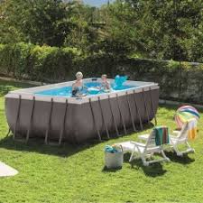 Piscine Tubulaire Intex Rect Ultra Frame Xtr 5 49 X 2 74 X H1 32m