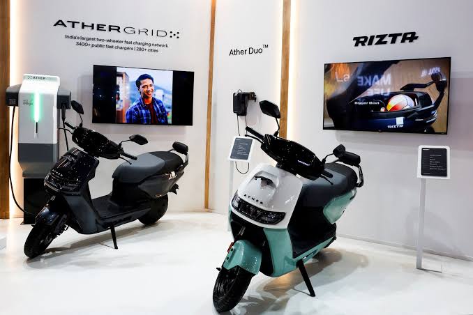 Ather Energy posts first quarterly profit, shares rise 10% | Reuters