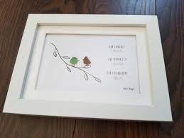 Best Friends Sea Glass Frame Friends Gift Bff Gift Best Etsy Beach Glass Crafts Sea Glass Art Sea Glass Crafts