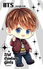 pin by chi bao on chibi bts chibi bts jungkook bts fanart