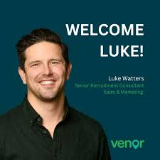 We're very excited to be welcoming Luke Watters to the Venor team!…