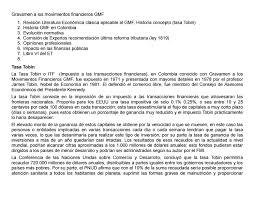 Además, colombia en la última década se ha quedado rezagada en comparación a sus vecinos como bolivia y ecuador, cuya. Gravamen A Los Movimientos Financieros By Agriber Gerencia Issuu