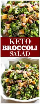Keto Broccoli Salad Recipe Potluck Side Dishes Salad Recipes Broccoli Salad