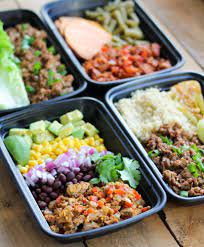 Easy Ground Turkey Meal Prep Bowls 4 Ways Recipe Meal Prep Bowls Ground Turkey Meal Prep Ground Turkey Recipes