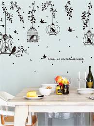 Cages Bird Wall Sticker Wall Decor Stickers Wall Sticker Wall Stickers