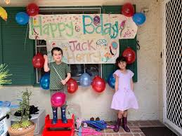 Celebrating grandma and grandpa's golden anniversary, or a hosting that summertime backyard. Coronavirus Stole His Birthday Party Mom Came To The Rescue Los Angeles Times