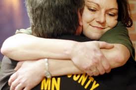 Family of shot deputy shown support