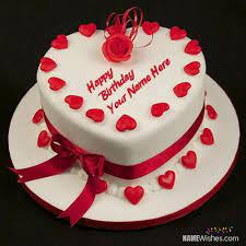 Though i don't talk to you every day but you always remain the deepest core of my heart. Lovely Birthday Cake With Name For Lover The Best Ever Happy Birthday Cakes For Lovers With The O Cake For Husband Birthday Cakes For Men Happy Birthday Cakes
