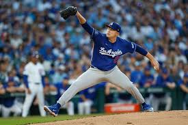 Los Angeles Dodgers starting pitcher Tarik Skubal (29) delivers a pitch against the Chicago Cubs during the first inning at Wrigley Field.