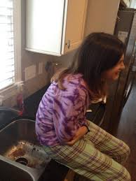 poor babs she had diarrhea