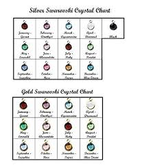 Swarovski Crystal Channel Drop Add On Dii Qqq Extra Charm Additional Birthstone Add Color Silver Gold Month