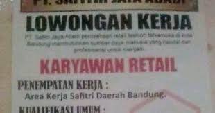 Beli aneka produk di toko toko cirebon 43 secara online sekarang. Lowongan Karyawan Toko Pasar Baru Trade Center Bandung 2021
