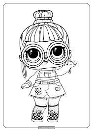 Lol Surprise Coloring Page Block Party Bb High Quality Free Printable Coloring Drawing Paintin In 2020 Unicorn Coloring Pages Coloring Pages Birthday Coloring Pages