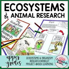 Ecosystem Project Based Learning With Animal Research Distance Learning In 2020 Ecosystems Projects Project Based Learning Ecosystems