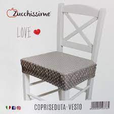 Scegli tra tantissimi prodotti in offerta e. 6 Cuscini Coprisedia Imbottiti Pois Cuori Righe Quadri Soft Con Elastici