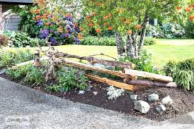 While traditional split rail and picket fences will always be in style, the emergence of synthetic materials gives you more options for finding a fencing style that serves your needs, fits your budget, and enhances your property value. Creating A Split Rail Fence Garden Funky Junk Interiors