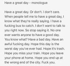Monologue Female Male Comedy Acting Quotes Monologues Funny Monologues