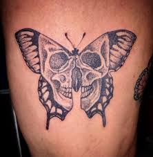 Some of the popular skull tattoos include bull skulls, which are a popular choice in texas and the western united states because it is a symbol strength, courage, and agility. Zebra Tattooz On Twitter Skull Butterfly Tattoo By Cliff Zebratattooz Zebratattoozstreetsboro Tattoos Butterflytattoo Skulltattoo Butterflyskulltattoo Butterflyskull Thightattoo Girlswithtattoos Tattoedgirl Tattooedgirls Aesthetic