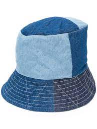 Engineered Garments Patchwork Denim Bucket Hat In 2019 Engineered Garments Denim Patchwork Hats For Men