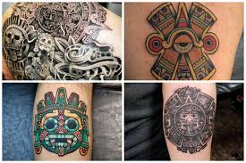 No wonder aztec tattoos are very popular among both male and female tattoo lovers. 35 Aztec Tattoo Ideas For The Warrior In You Inspirationfeed