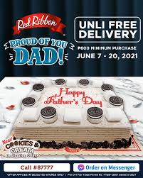 So here we bring you the red ribbon menu along with red ribbon prices. Manila Shopper Father S Day 2021 Food Cake Promos