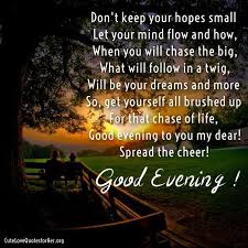 Cute Good Evening Poems For Her From Him Good Evening Love Good Evening Wishes Evening Quotes