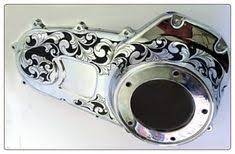 Pin On Engraved Motorcycle Components And Tooled Leather