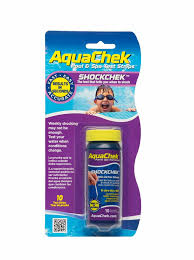 New Aquachek Shockchek Swimming Pool Spa Hot Tub Test Strips