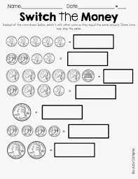 Teaching Little Apples A First Grade Teaching Blog Money Money Worksheets Kindergarten Money Worksheets Money Kindergarten