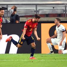 Sane is played down the left flank by kimmich and he surges past sampsted before cutting an offload back to an unmarked havertz. Spain Vs Germany Stream Watch Nations League Online Tv Lineups Sports Illustrated
