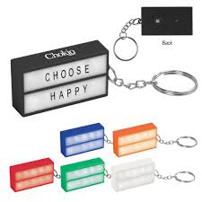 Cinema Lightbox Keychains