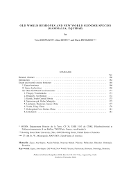 Nos sponsors paient très cher. Pdf Old World Hemiones And New World Slender Species Mammalia Equidae