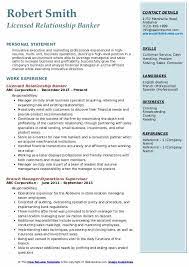 Bank of america is an investment bank and financial services company headquartered in charlotte, north carolina with locations worldwide. Relationship Banker Resume Samples Qwikresume