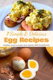 Raisins, rolled oats, egg, almonds, salt, wheat germ, egg whites and 3 more. 7 Delicious Low Calorie Egg Recipes Simple Nourished Living Egg Recipes Low Calorie Egg Recipes Recipes