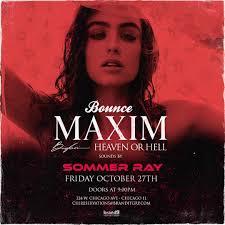 Buy Tickets and Tables to Maxim Halloween with Sommer Ray at Bounce Chicago 